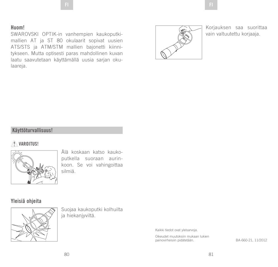 Swarovski Optik STS User Manual | Page 41 / 57