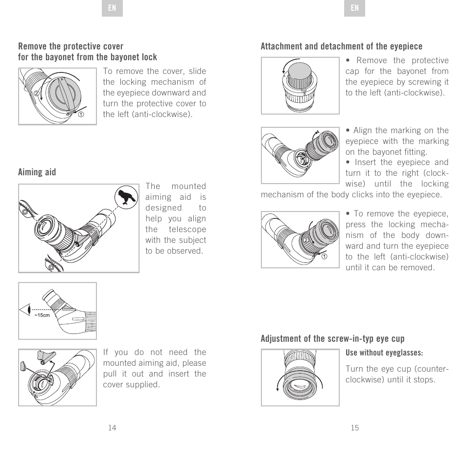 Swarovski Optik STS User Manual | Page 8 / 57