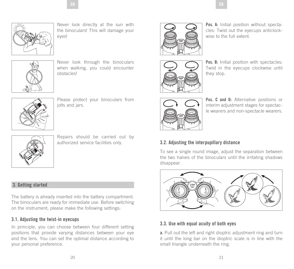 Swarovski Optik EL Range User Manual | Page 11 / 87