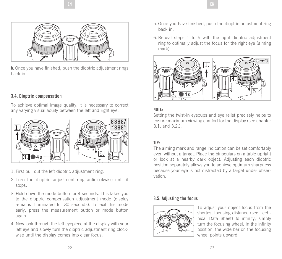 Swarovski Optik EL Range User Manual | Page 12 / 87