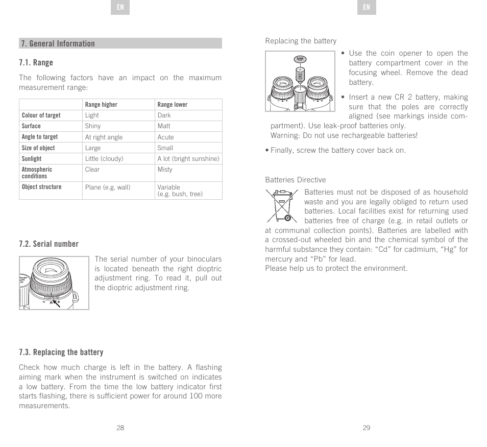 Swarovski Optik EL Range User Manual | Page 15 / 87