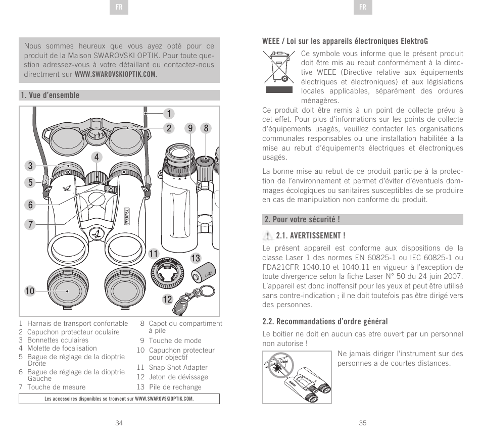 Swarovski Optik EL Range User Manual | Page 18 / 87