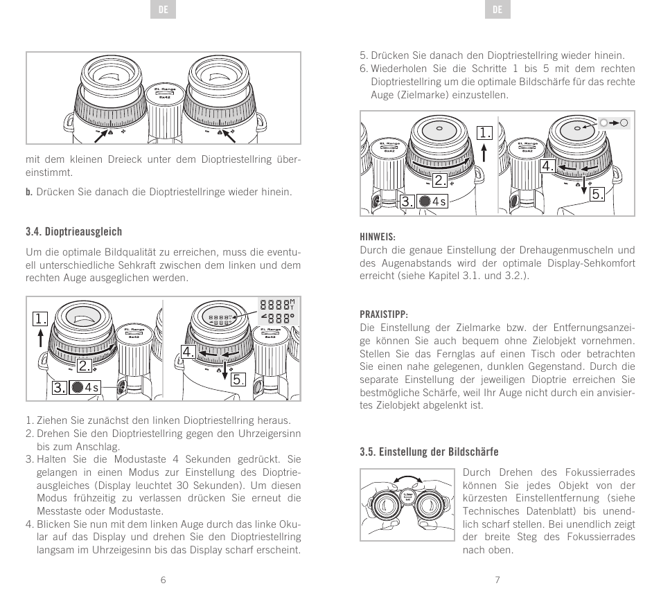 Swarovski Optik EL Range User Manual | Page 4 / 87