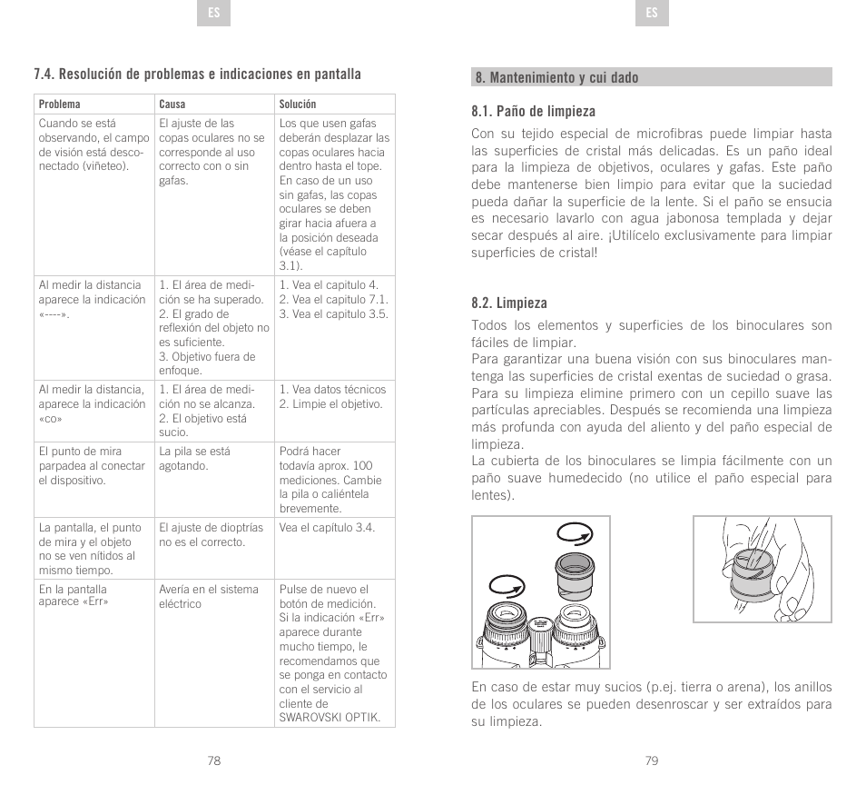 Swarovski Optik EL Range User Manual | Page 40 / 87