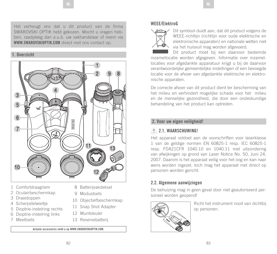 Swarovski Optik EL Range User Manual | Page 42 / 87