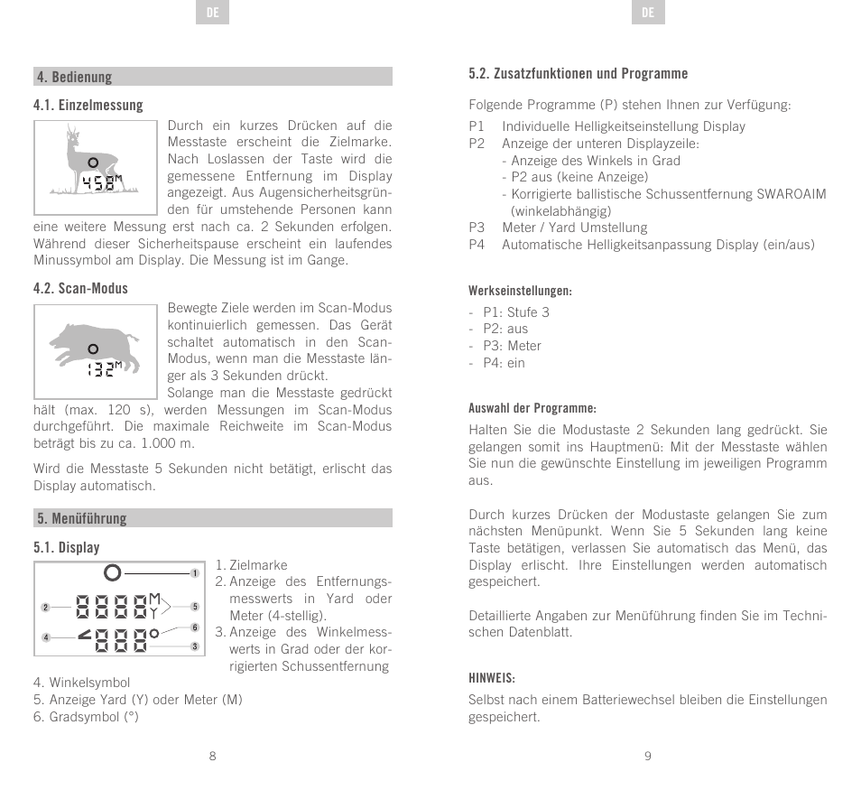 Swarovski Optik EL Range User Manual | Page 5 / 87