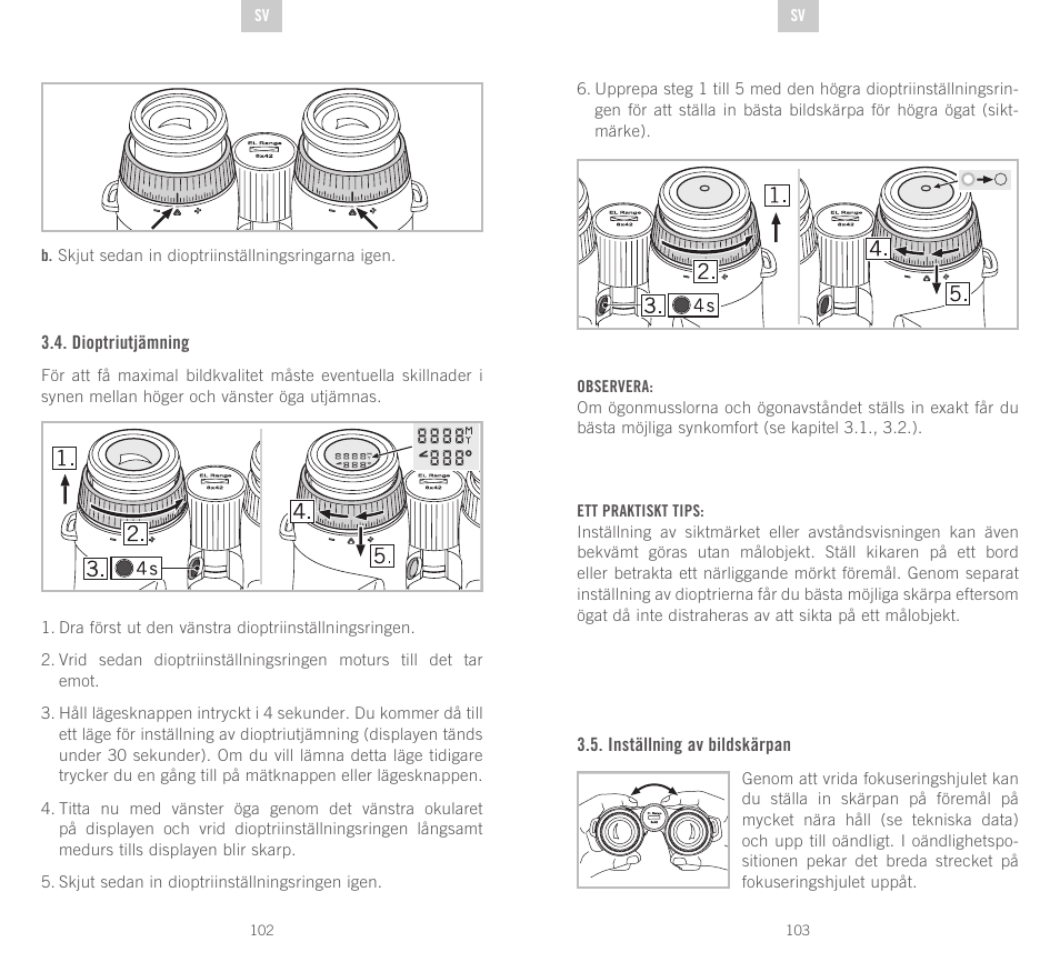 Swarovski Optik EL Range User Manual | Page 52 / 87