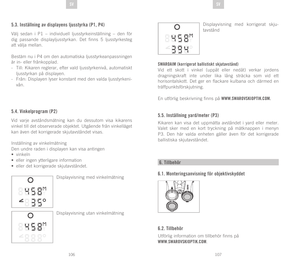 Swarovski Optik EL Range User Manual | Page 54 / 87