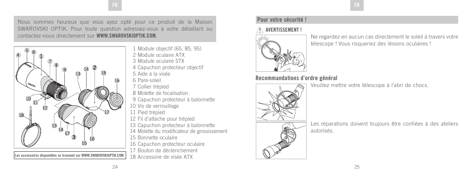 Swarovski Optik STX User Manual | Page 13 / 61