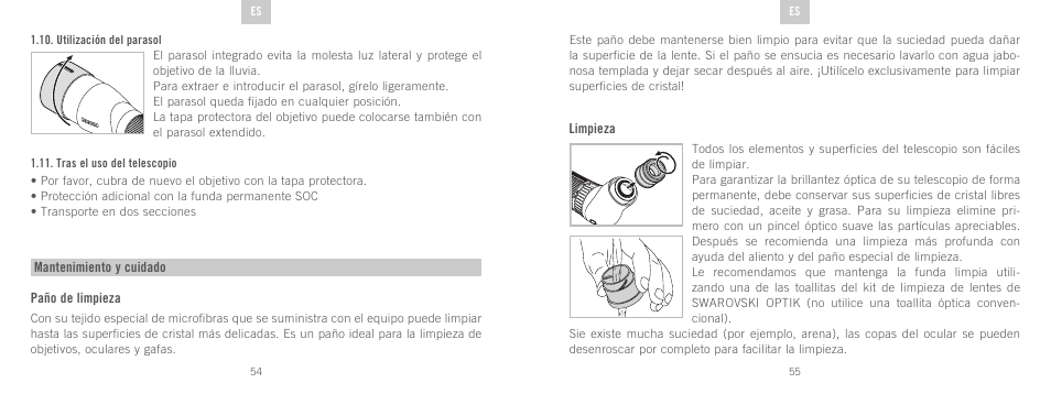 Swarovski Optik STX User Manual | Page 28 / 61