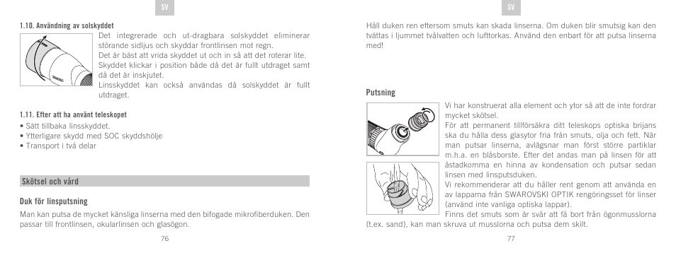 Swarovski Optik STX User Manual | Page 39 / 61