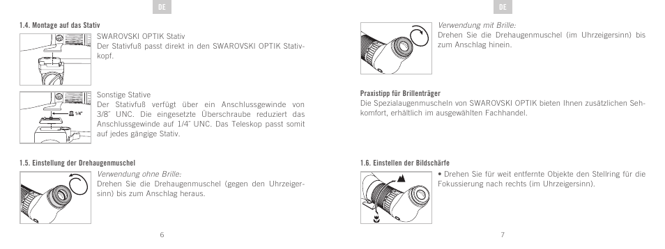 Swarovski Optik STX User Manual | Page 4 / 61