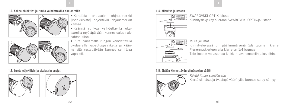 Swarovski Optik STX User Manual | Page 42 / 61