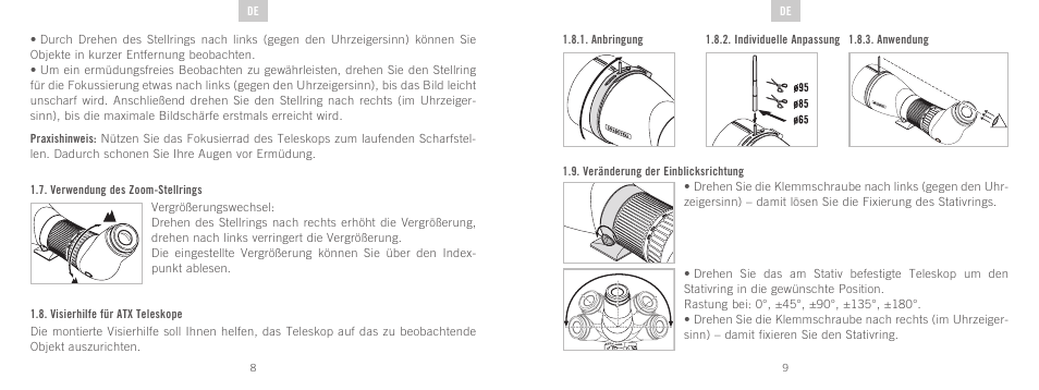 Swarovski Optik STX User Manual | Page 5 / 61