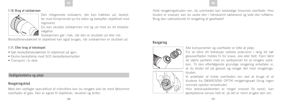 Swarovski Optik STX User Manual | Page 50 / 61