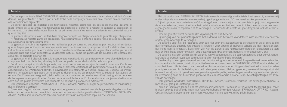 Swarovski Optik STX User Manual | Page 59 / 61