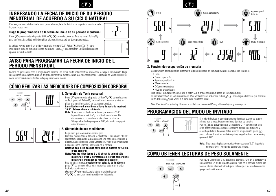 Tanita BC-581 User Manual | Page 25 / 31