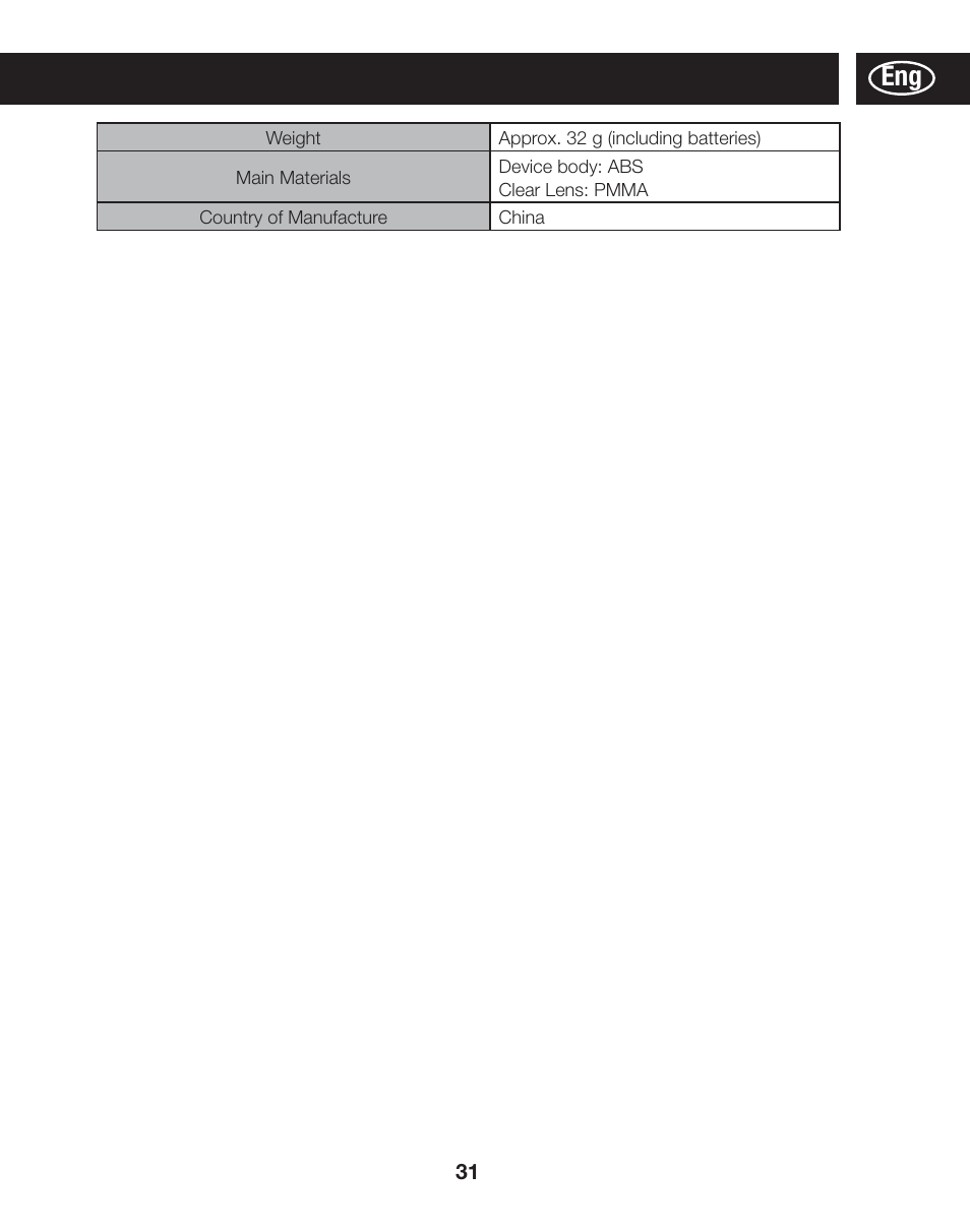 Tanita AM-120E User Manual | Page 31 / 216