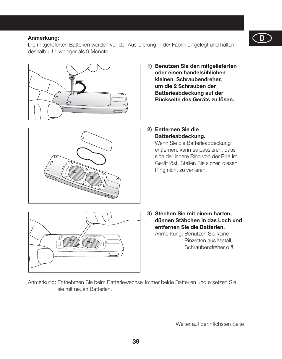 Tanita AM-120E User Manual | Page 39 / 216