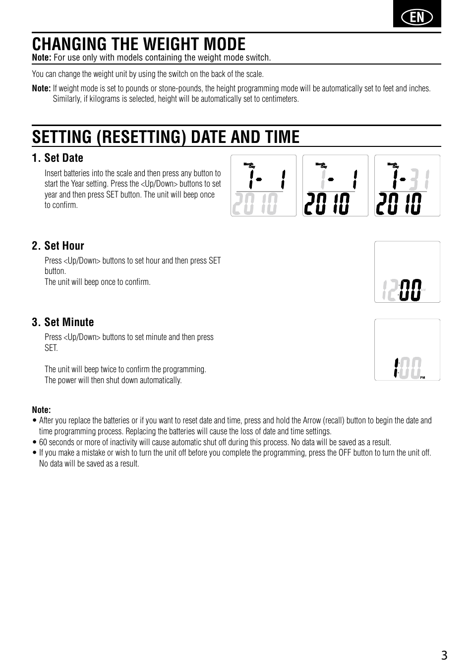 Tanita BC-730 User Manual | Page 5 / 52