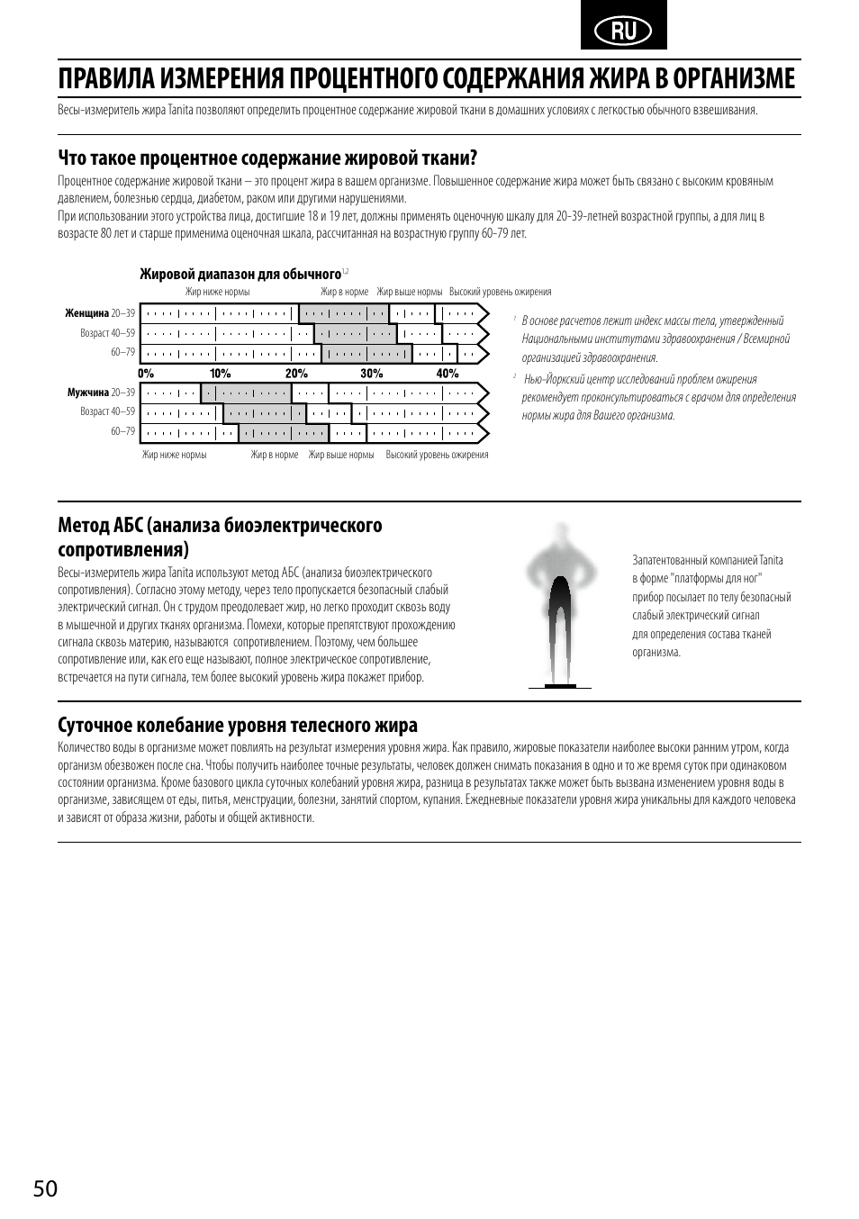 Tanita UM-041 User Manual | Page 52 / 68