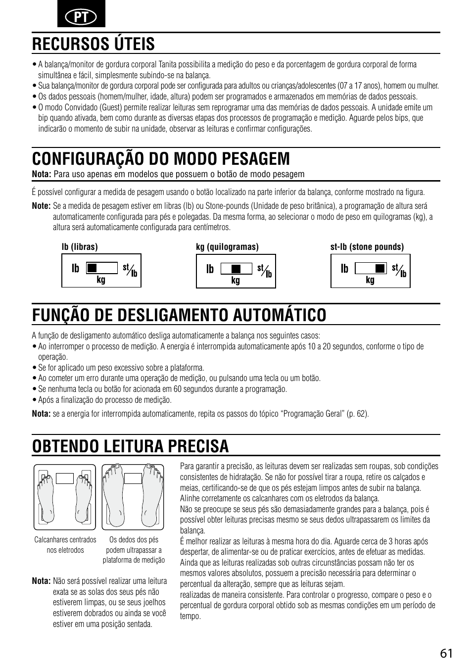 Tanita UM-041 User Manual | Page 63 / 68