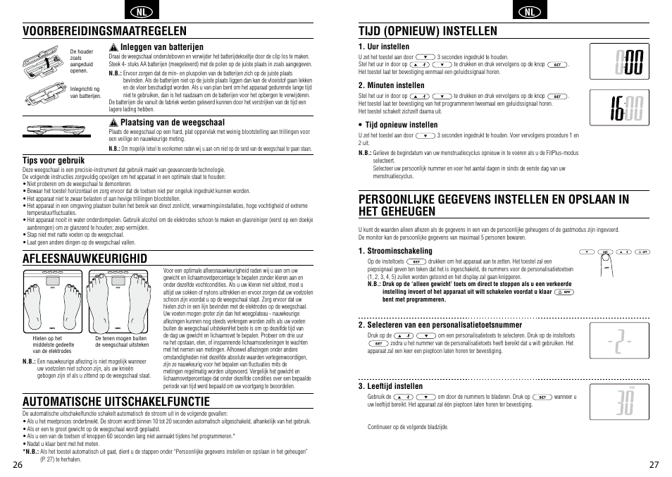 Tanita BC-582 User Manual | Page 15 / 31