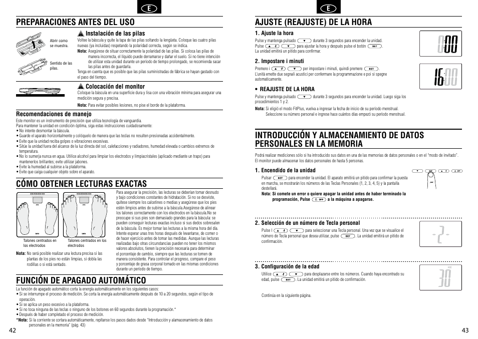 Tanita BC-582 User Manual | Page 23 / 31