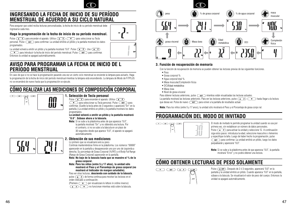 Tanita BC-582 User Manual | Page 25 / 31