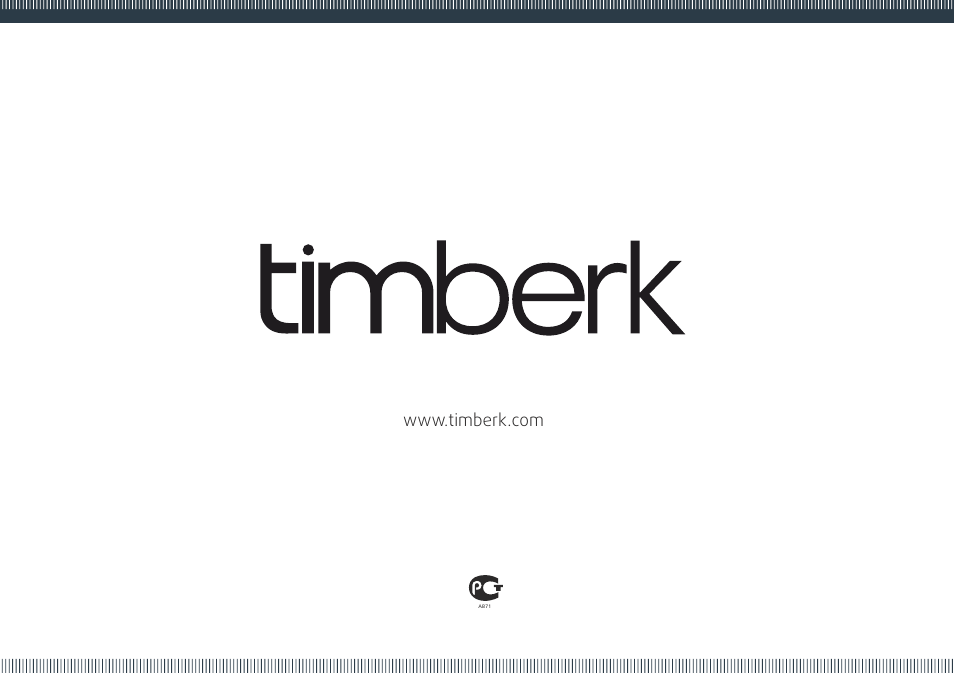 TIMBERK 21 ... BTX I series User Manual | Page 16 / 16