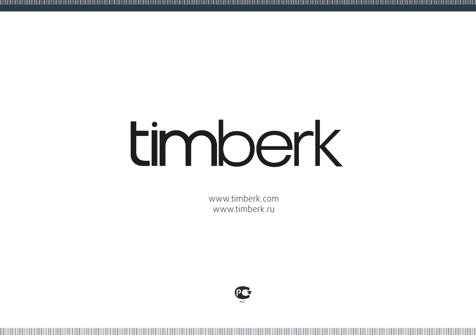 TIMBERK TAW H2 D User Manual | Page 16 / 16