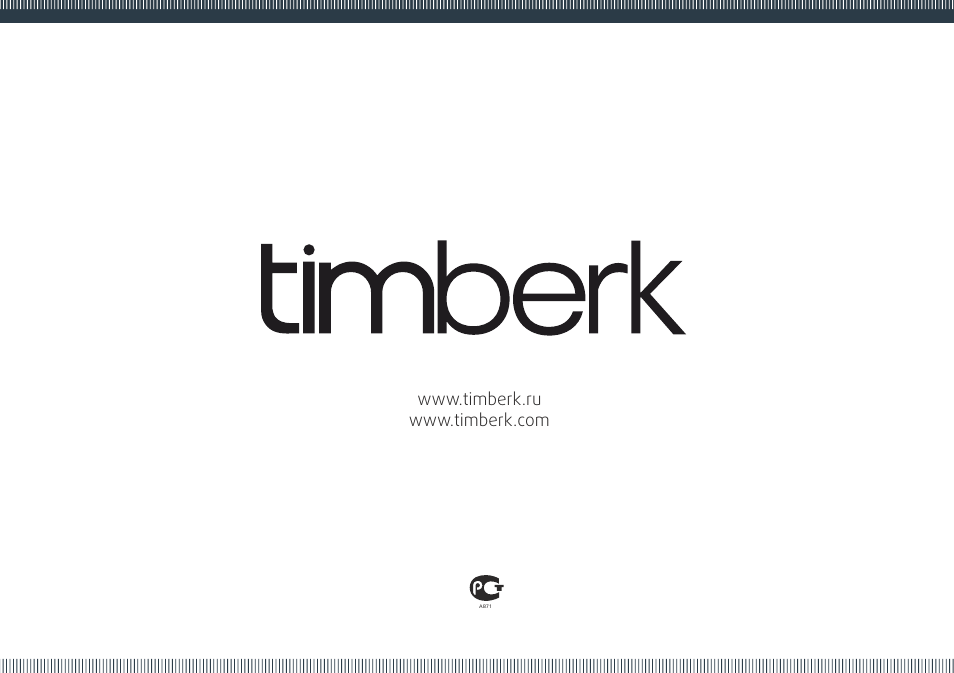 TIMBERK THU MINI 01 series User Manual | Page 16 / 16