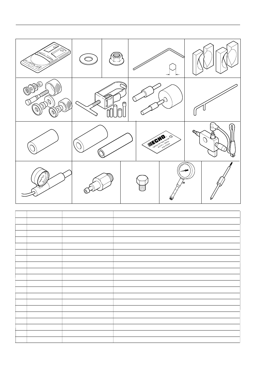 Service information hca-2500 | Echo HCA-2500 User Manual | Page 6 / 10