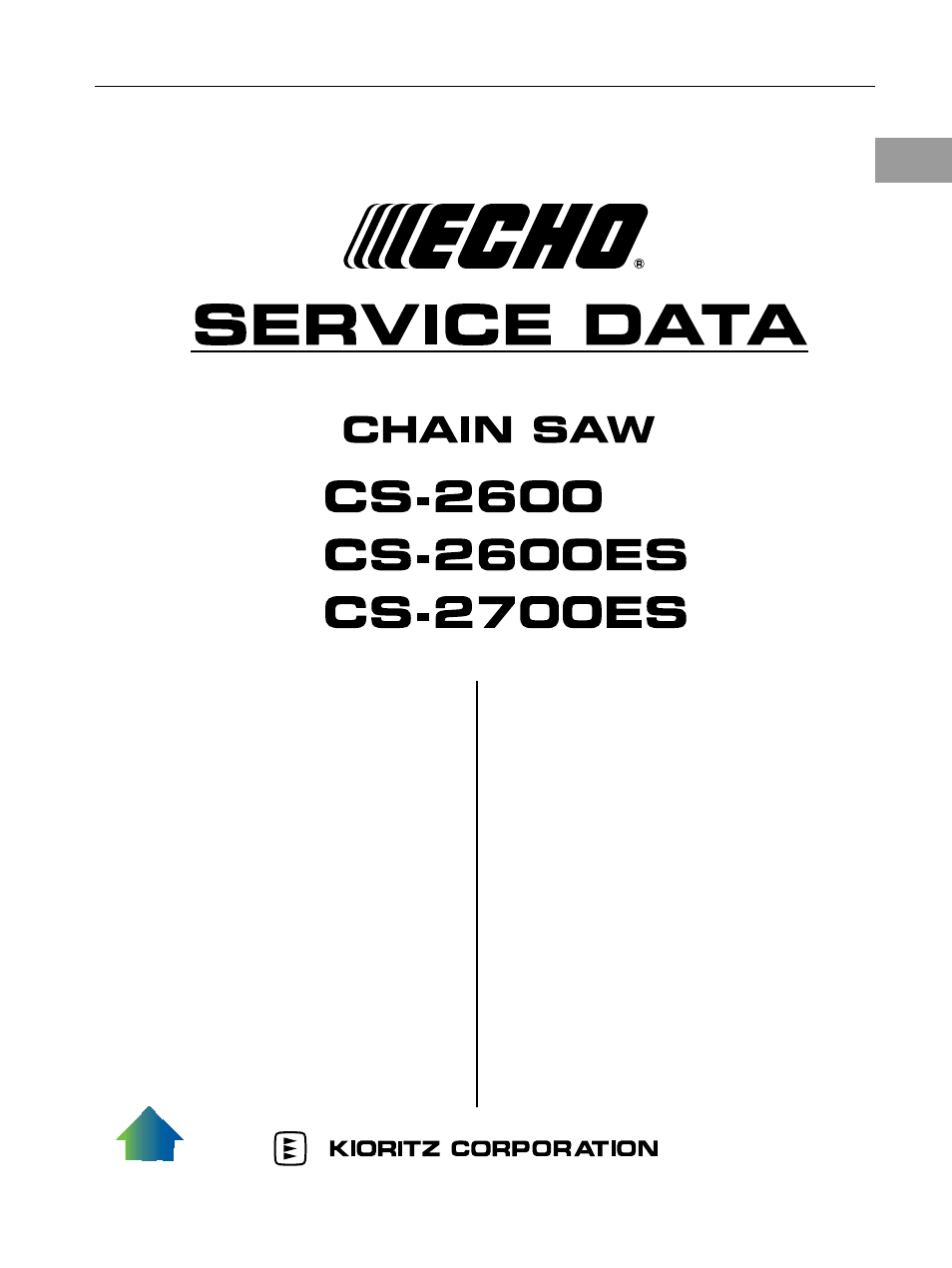 Echo CS-2600ES User Manual | 11 pages