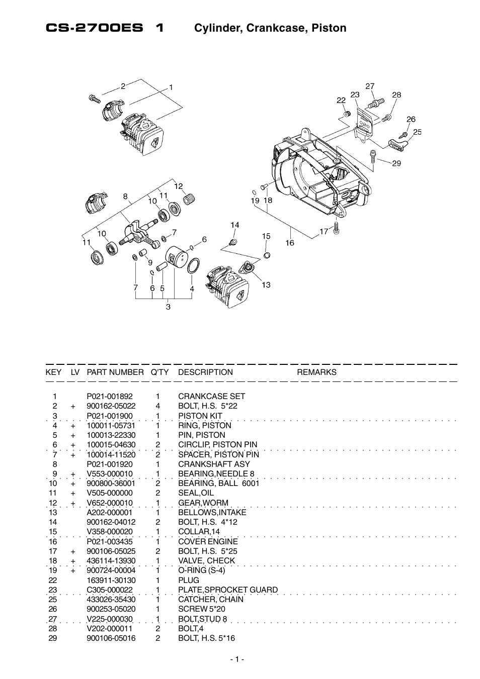 Echo CS-2700ES User Manual | Page 2 / 17