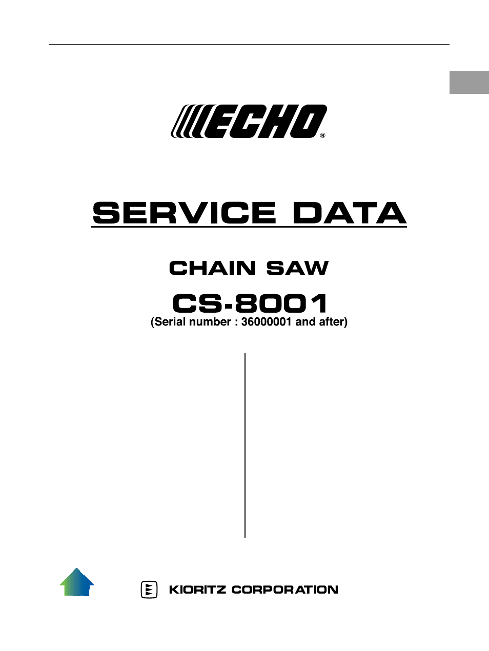 Echo CS-8002 User Manual | 10 pages