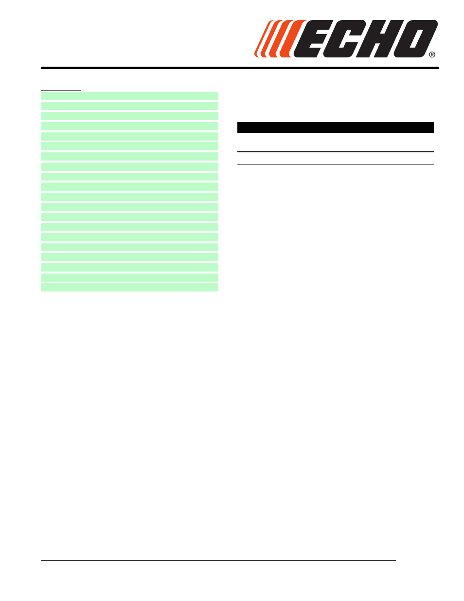 Echo EA-410 User Manual | 34 pages