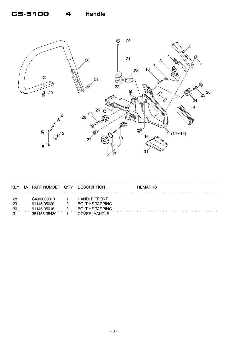 Echo CS-5100 User Manual | Page 9 / 19