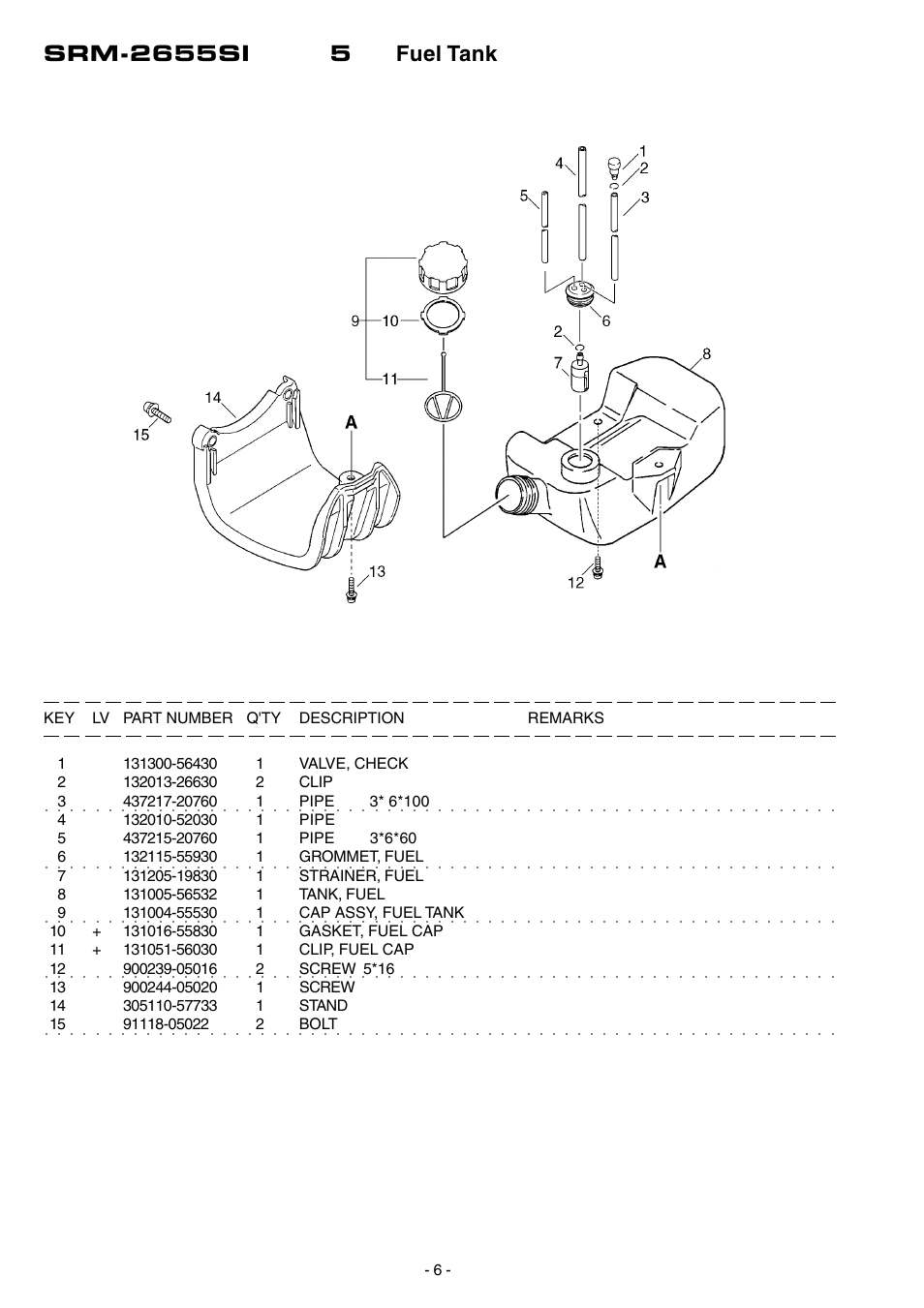 Echo SRM-2655SI User Manual | Page 7 / 17