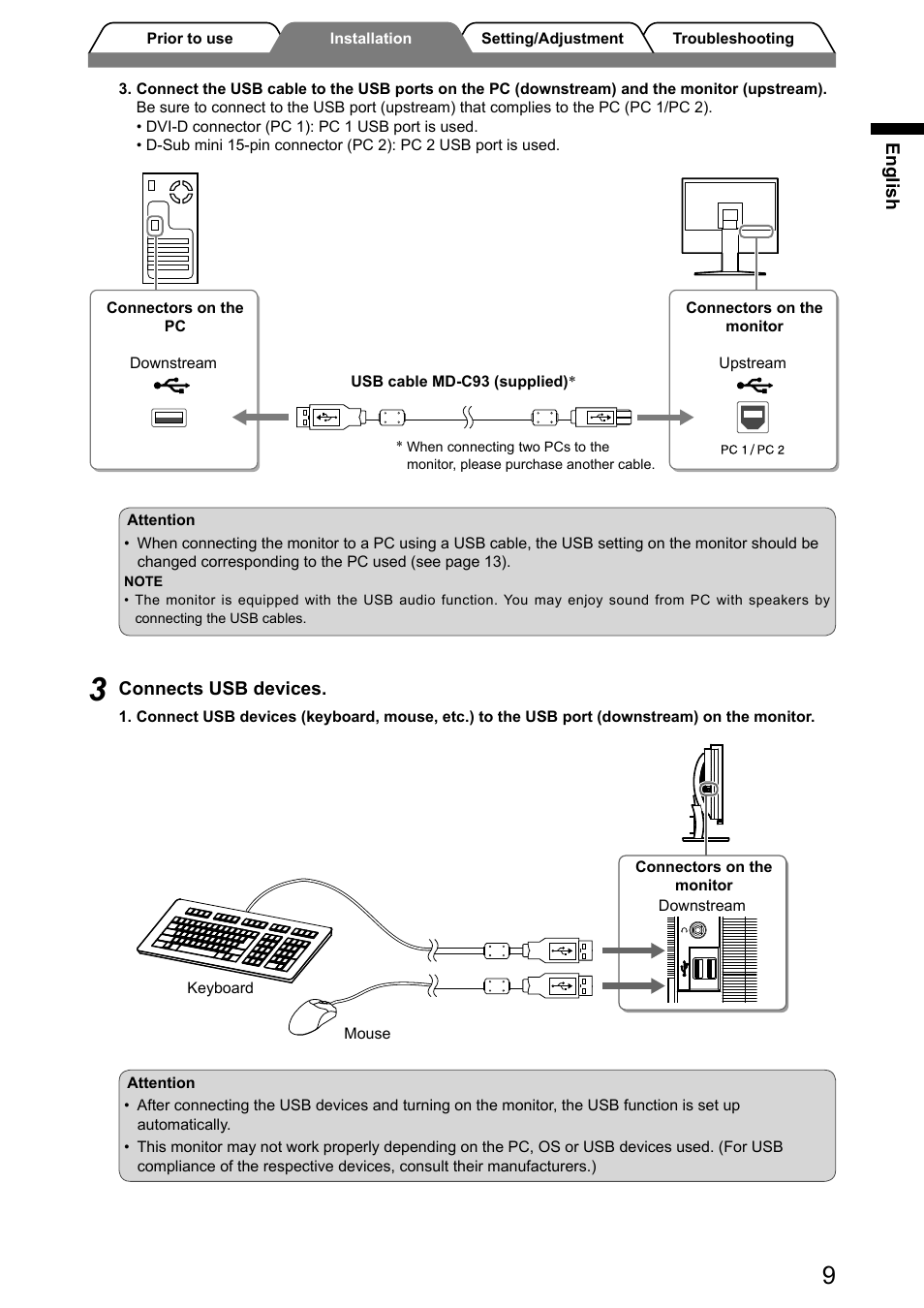 Eizo FlexScan HD2441W User Manual | Page 11 / 148