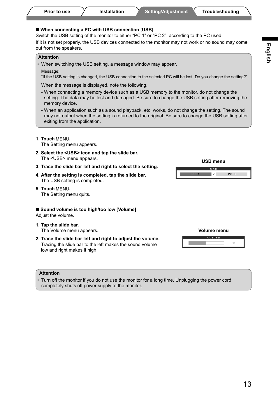 Eizo FlexScan HD2441W User Manual | Page 15 / 148