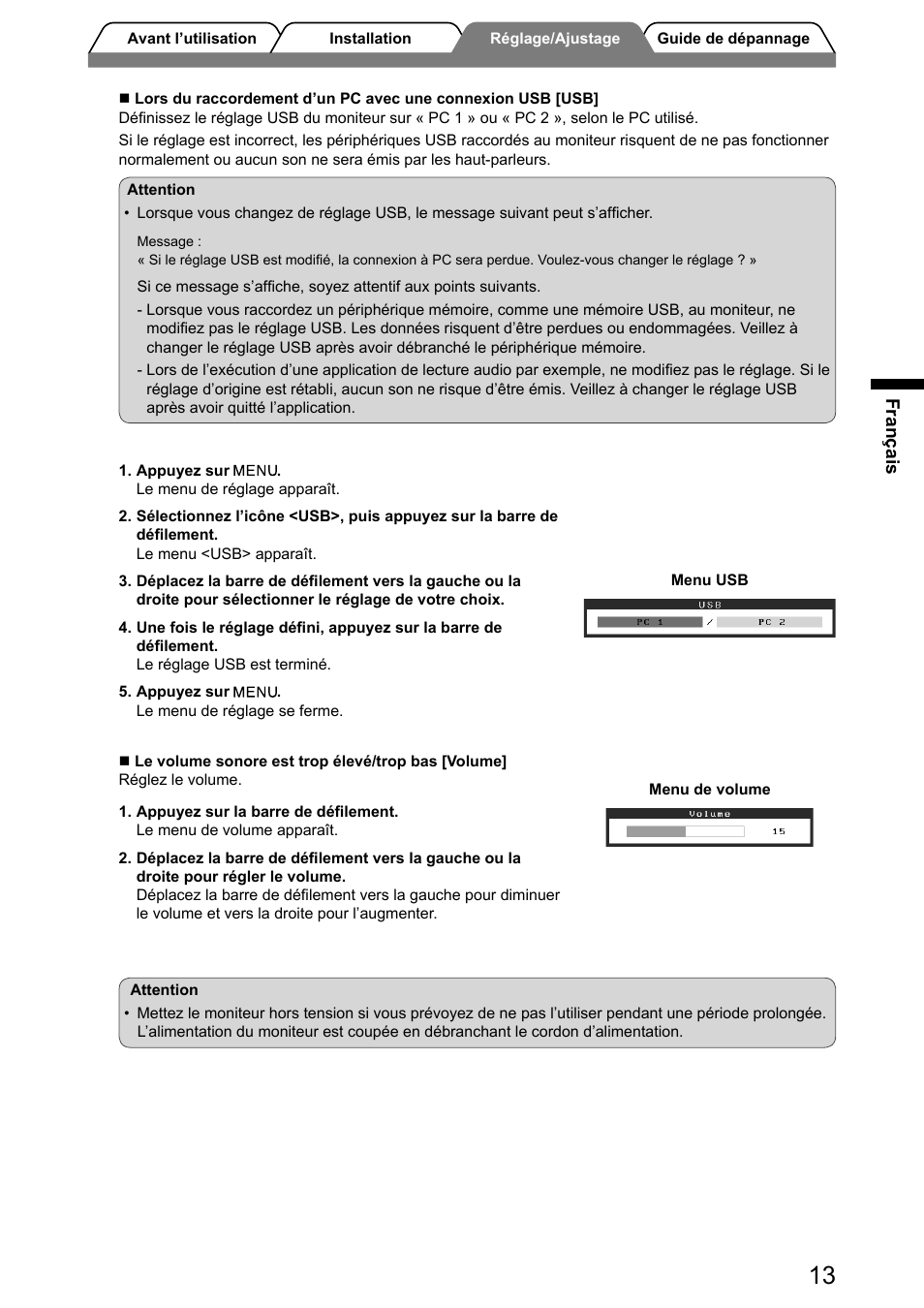 Eizo FlexScan HD2441W User Manual | Page 47 / 148