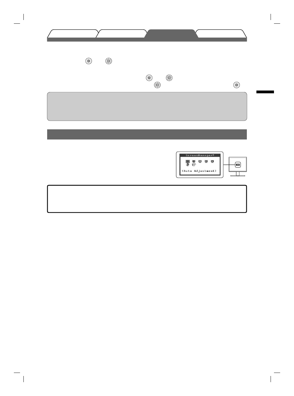 Erweiterte einstellungen/justierung vornehmen | Eizo FlexScan S1731 User Manual | Page 17 / 76