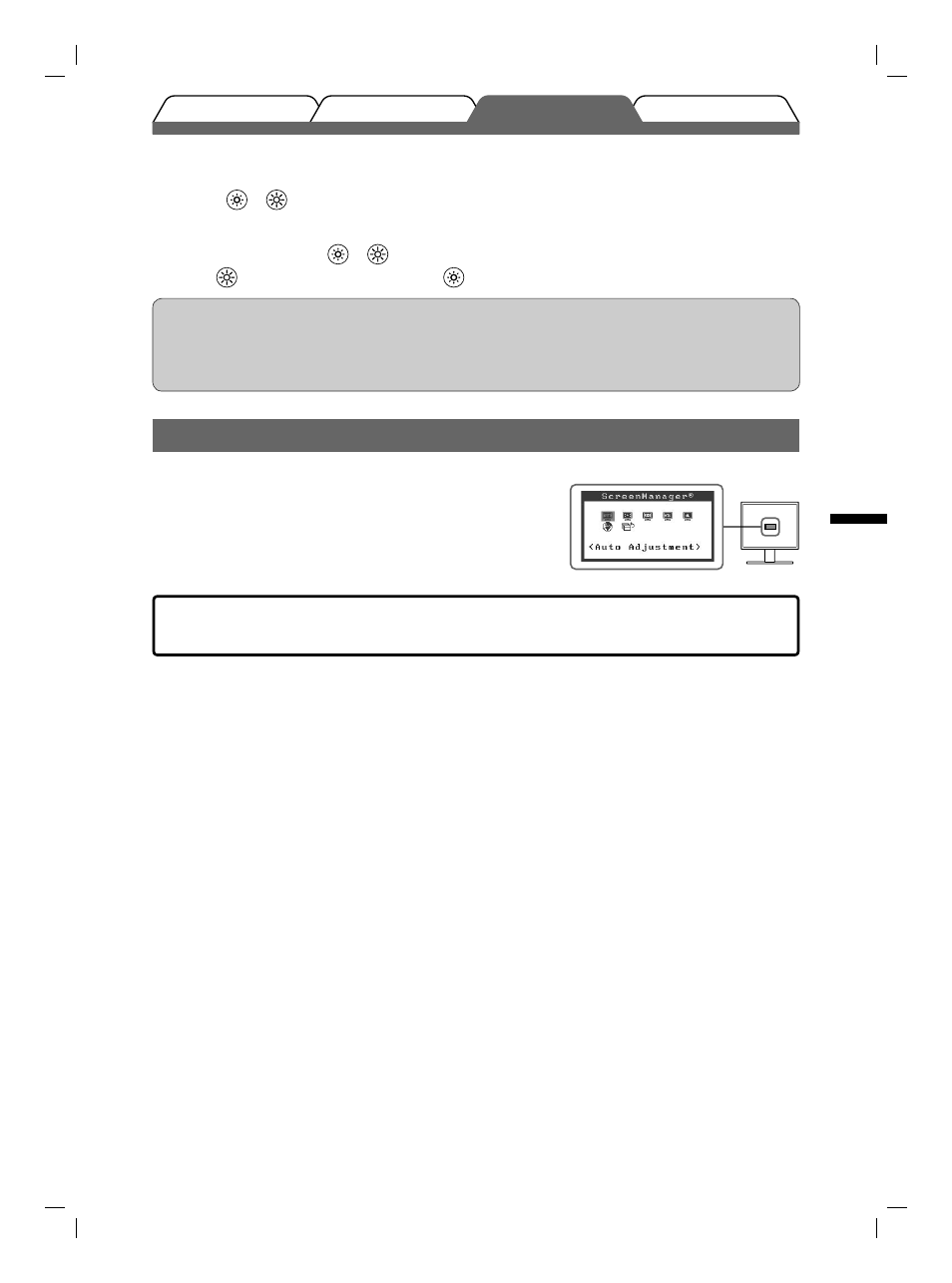 Ejecución de la confi guración/ajustes avanzados | Eizo FlexScan S1731 User Manual | Page 33 / 76