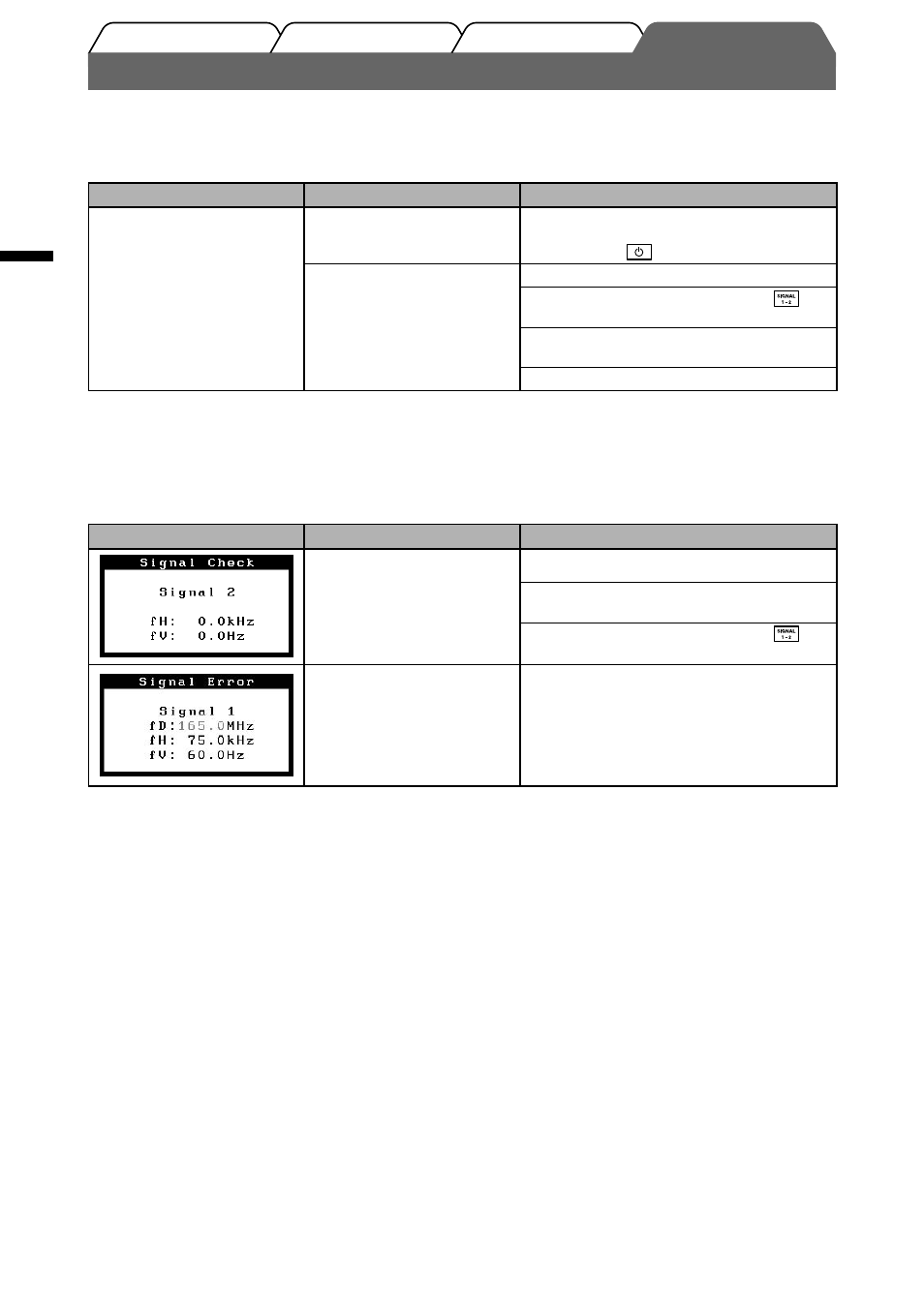 Problem: kein bild | Eizo FlexScan S2000 User Manual | Page 14 / 60