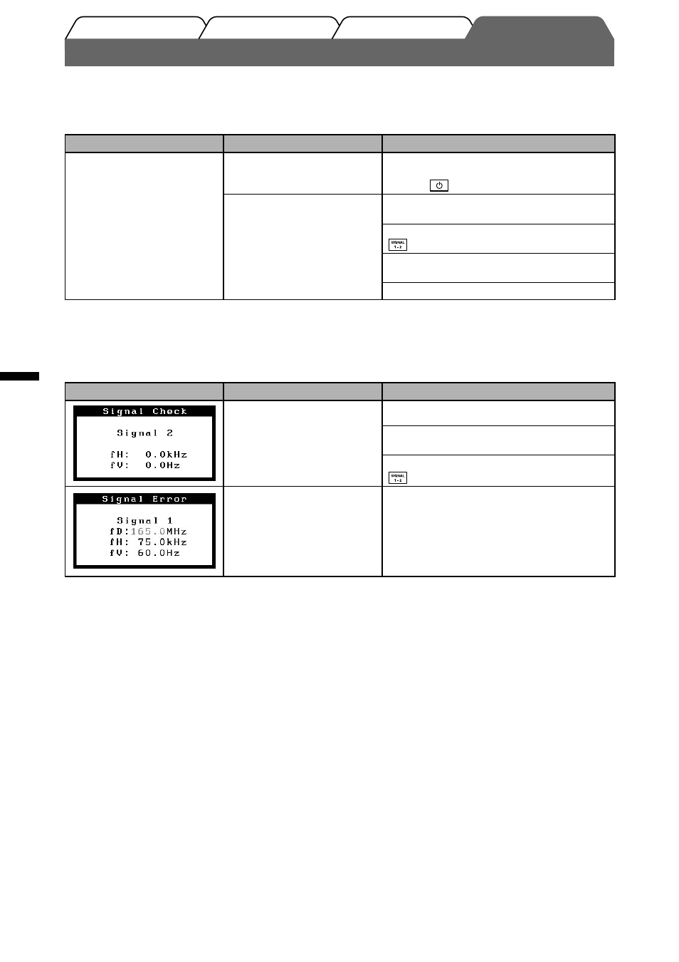 Si no se muestra ninguna imagen | Eizo FlexScan S2000 User Manual | Page 26 / 60
