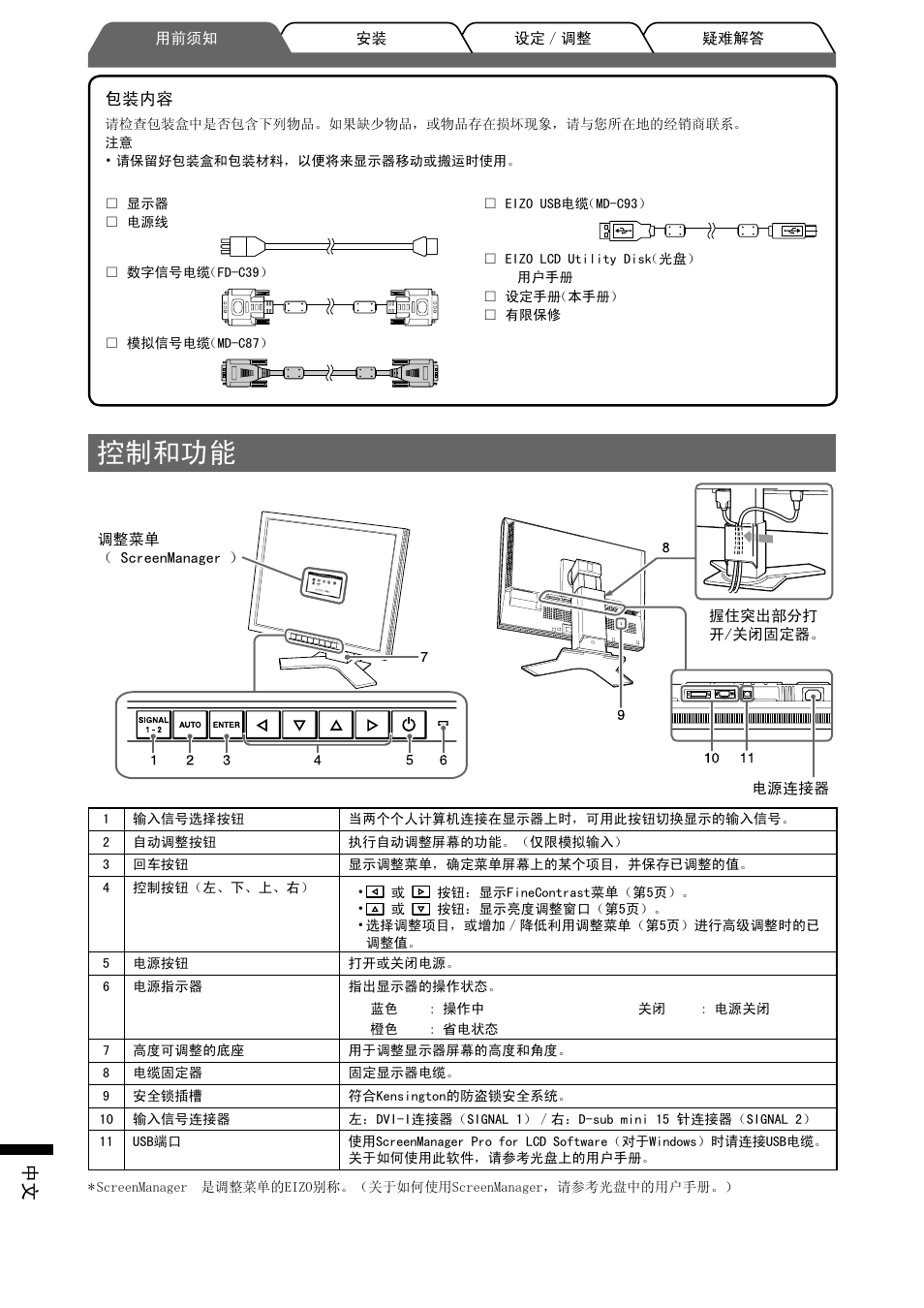 ࠊ੠ࡳ㛑 | Eizo FlexScan S2000 User Manual | Page 52 / 60