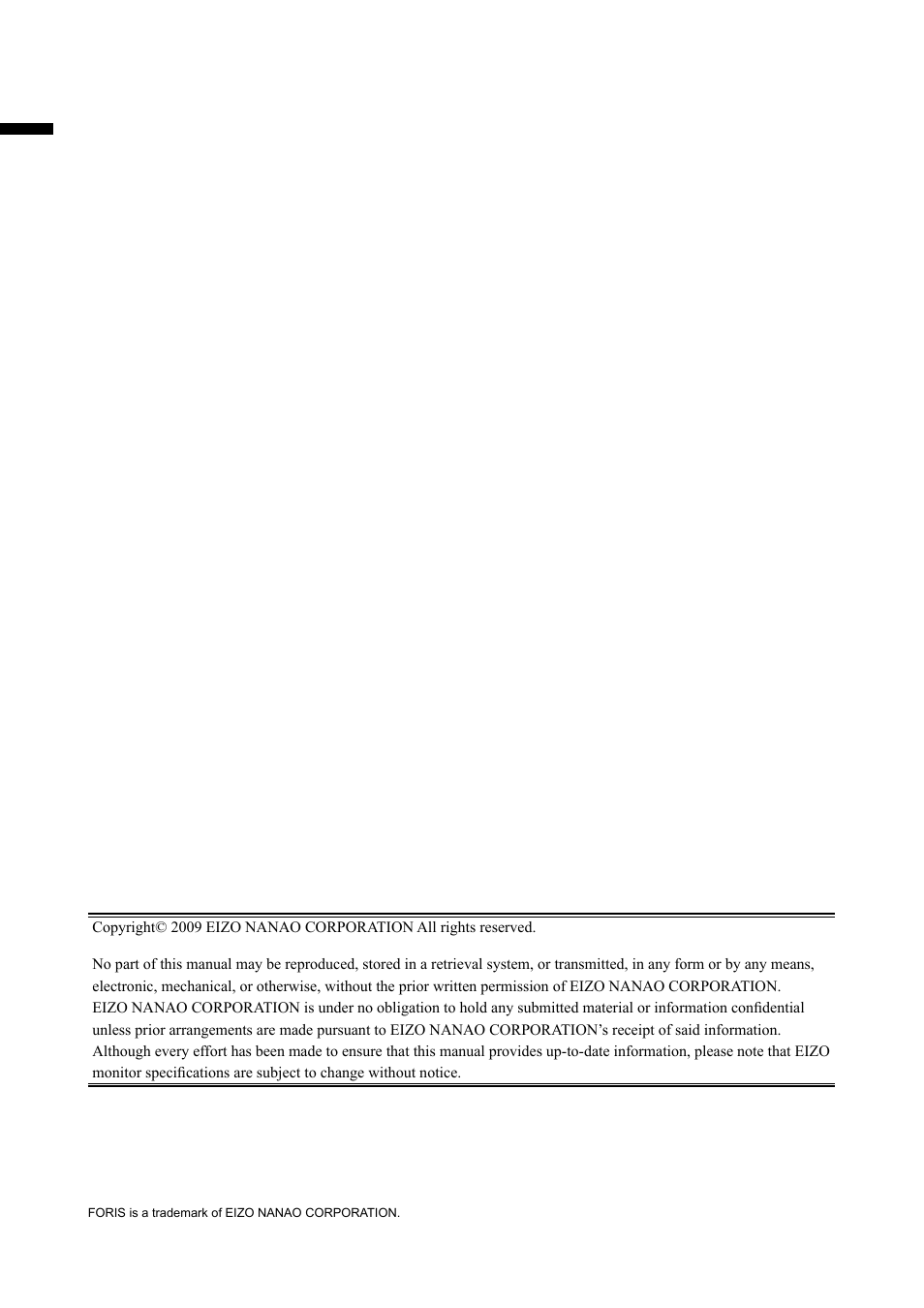 Eizo FORIS FX2431 User Manual | Page 20 / 166