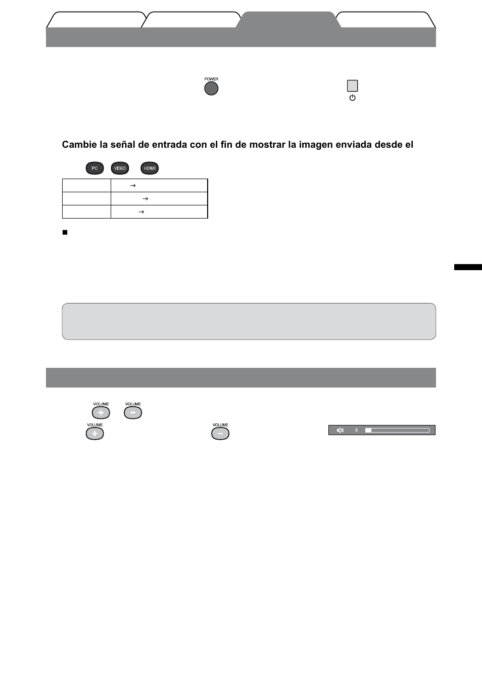 Visualización de la pantalla, Ajuste del volumen del sonido | Eizo FORIS FX2431 User Manual | Page 69 / 166