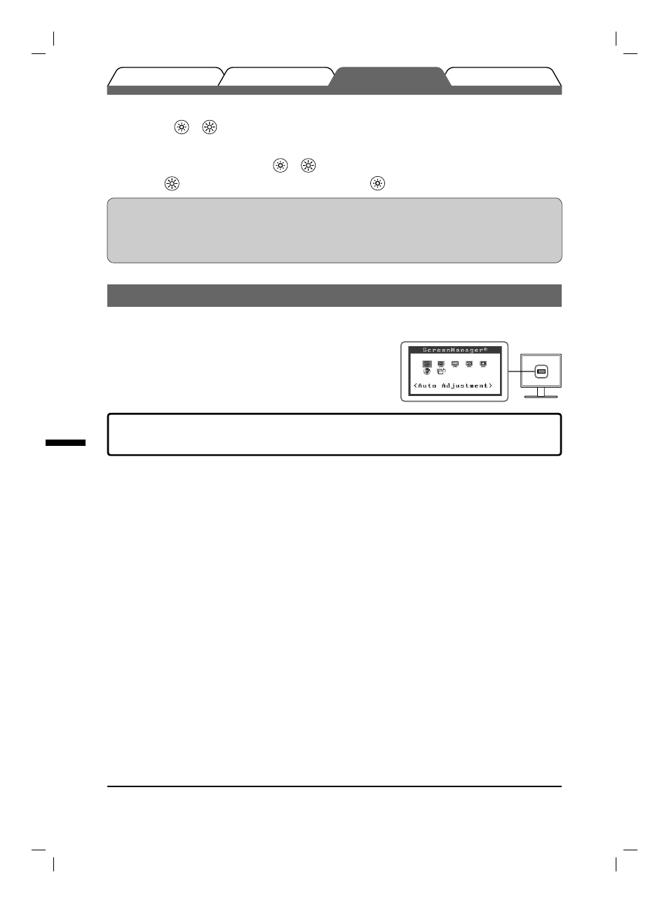 Esecuzione delle impostazioni/regolazioni avanzate | Eizo FlexScan S1961 User Manual | Page 40 / 76